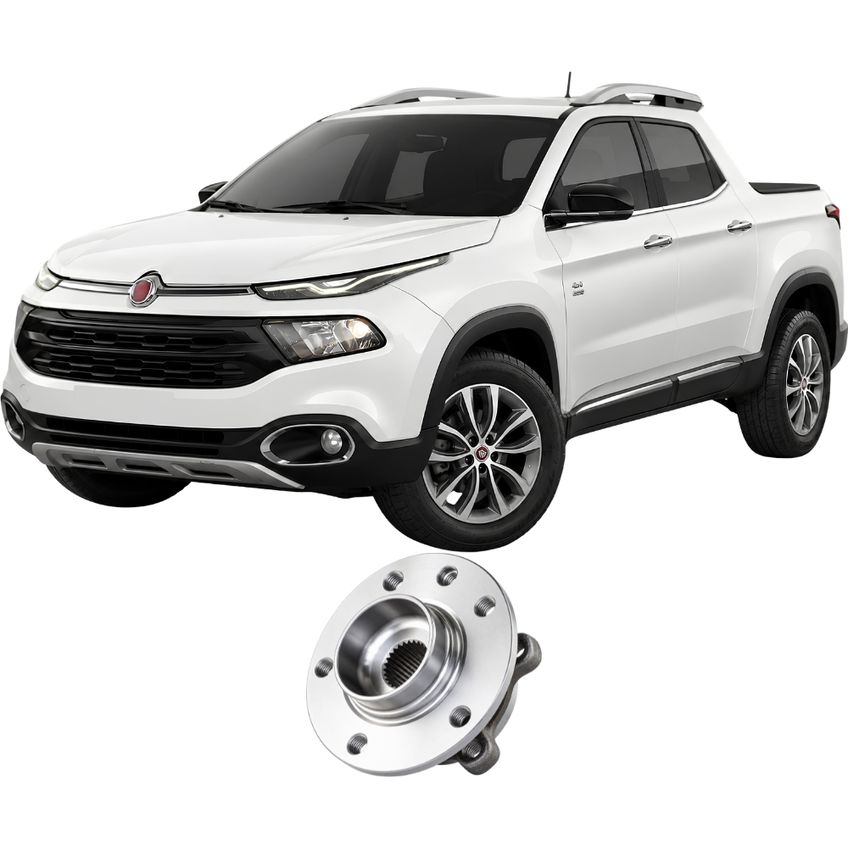 Cubo Roda Compass Renegade Toro 1.8/2.0 2015-2020 Dianteiro - imagem 5