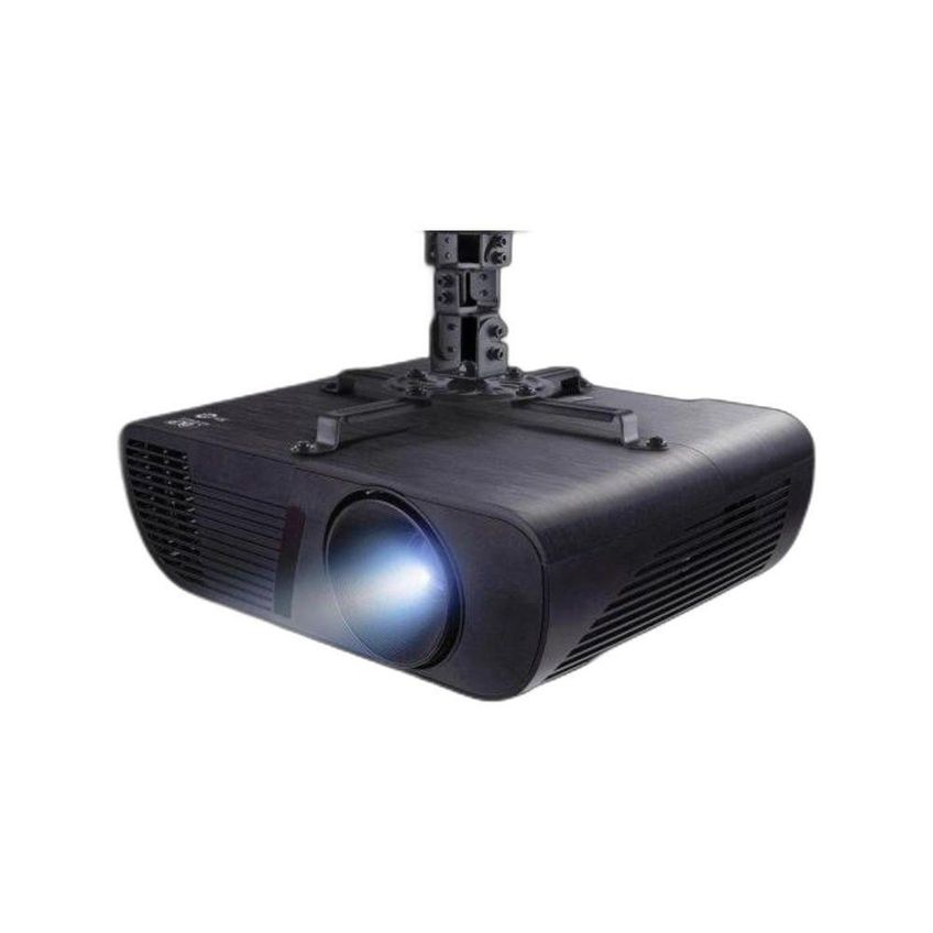 Suporte Para Projetor Elg Pro100bl Teto Ajustavel Giro Horizontal 360 Preto - imagem 3