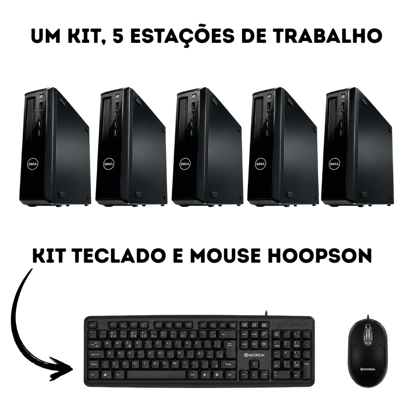 PC Dell Vostro Core 2 Duo 8GB DDR3 120 - imagem 3