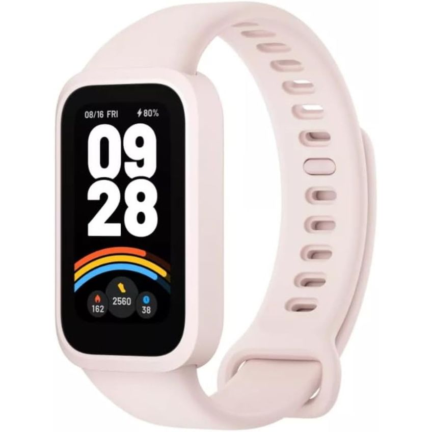 Pulseira Inteligente Xiaomi Smart Band 9 Active Rosa Monitor De Atividades Tela Digital Bluetooth - imagem 3