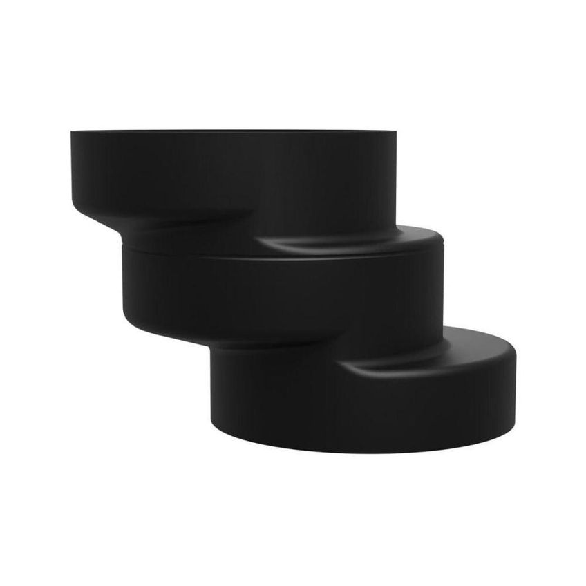 Bolsa De Ligação Vaso Sanitário Bs12-as Excêntrica 4" Saída De Bacia Preto Bivolt Astra - imagem 4