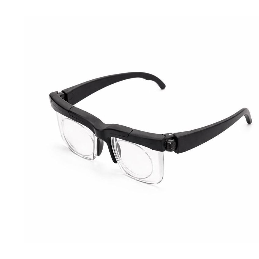 Óculos Foco Ajustável Leitura Lente Regulável Miopia Perto Longe Universal Zoom Dial Vision - imagem 2