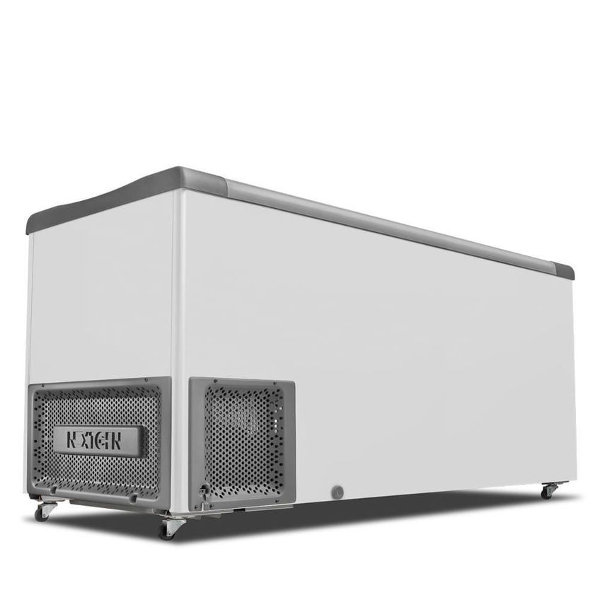 Freezer Horizontal Metalfrio 505l Porta De Vidro NF55S Branco 220v - imagem 3