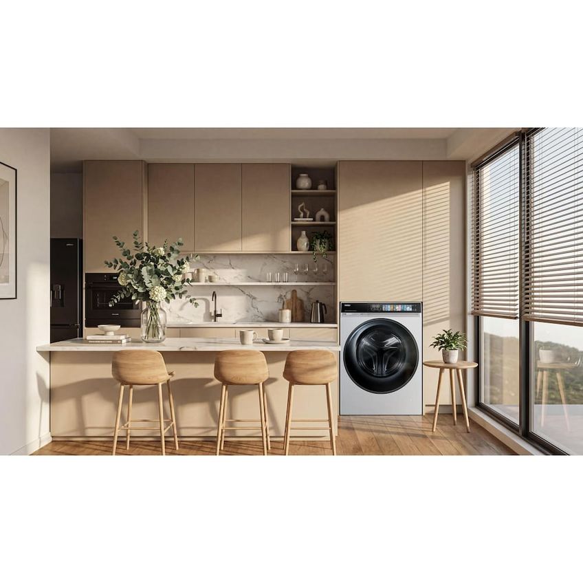 Lava E Seca 12kg/7kg Inverter HWD120W Painel Digital Haier - imagem 3