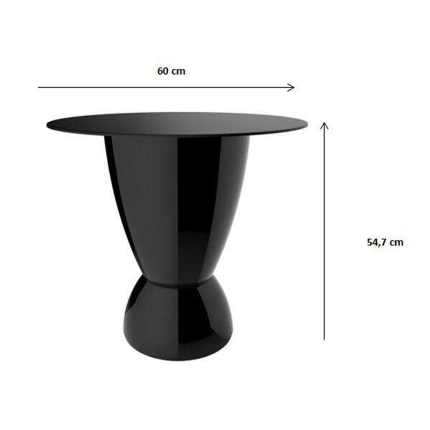 Mesa Lateral Argo Redonda Plástico Polipropileno 60cm Verde I'm In Home - imagem 4