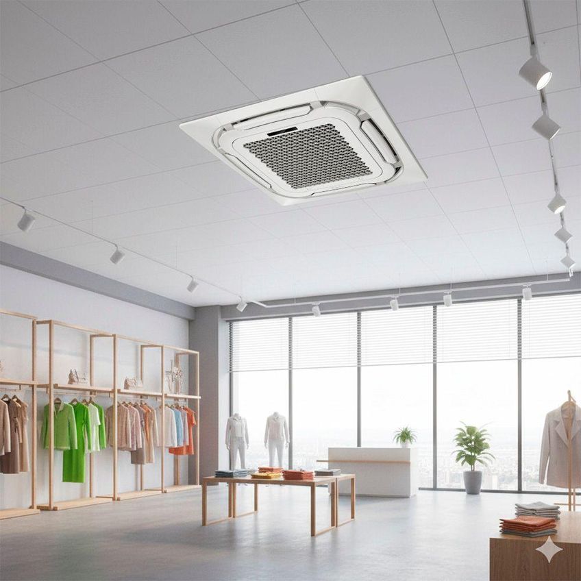 Ar Condicionado Cassete Electrolux 36000 Btus Inverter Frio 220v Monofásico Ki36f Ke36f - imagem 4