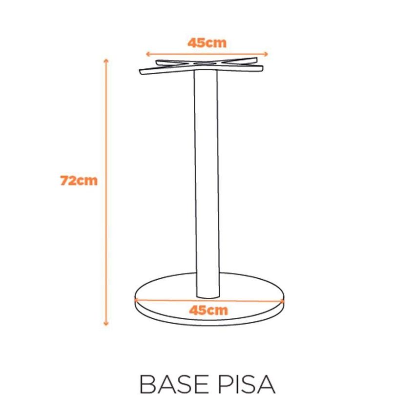 Mesa De Jantar Pisa Beta 2 Lugares Redonda Tampo Mdp Branco Fratini - imagem 5