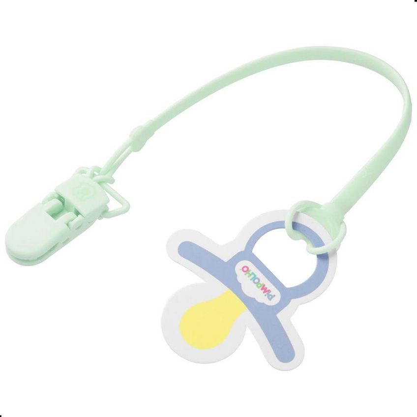 PRENDEDOR DE CHUPETA SILICONE HIPOALERGENICO USO DIARIO VERDE PIMPOLHO 30CM - imagem 2