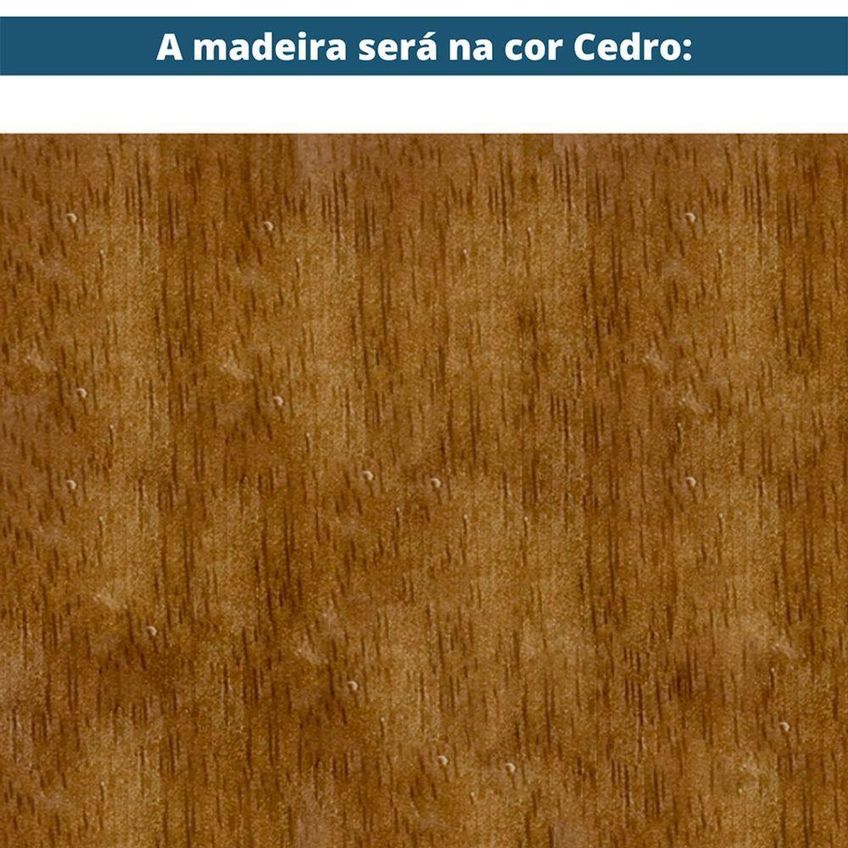 Mesa De Jantar Pulsare Redonda Madeira Eucalipto 120cm Cedro Ozki - imagem 3