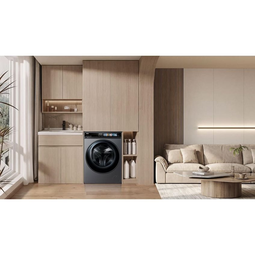 Lava E Seca 12kg/7kg Inverter HWD120W Painel Digital Haier - imagem 4