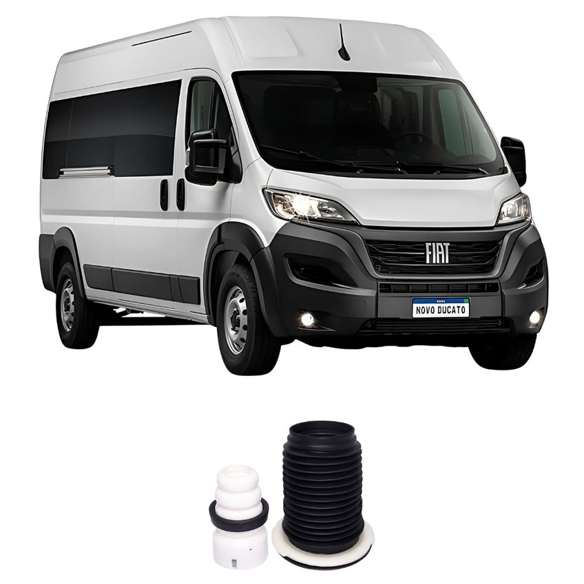 Kit Batente Amortecedor Jumper Ducato Boxer 2018 Dianteiro - imagem 5