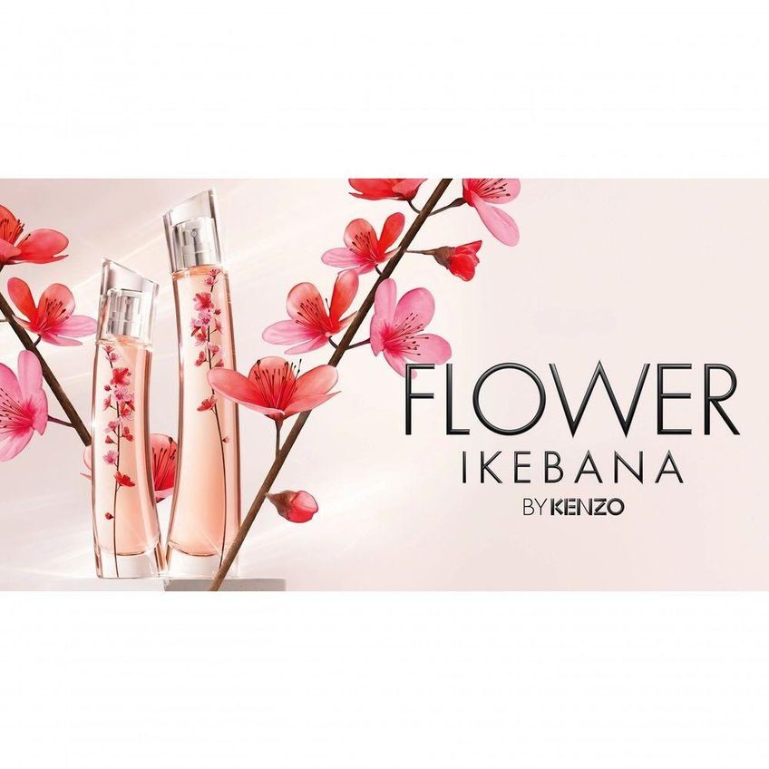 Kit De Perfume Flower By Kenzo Ikebana Feminino Eau De Parfum Amadeirado Floral 75ml Com Travel - imagem 3