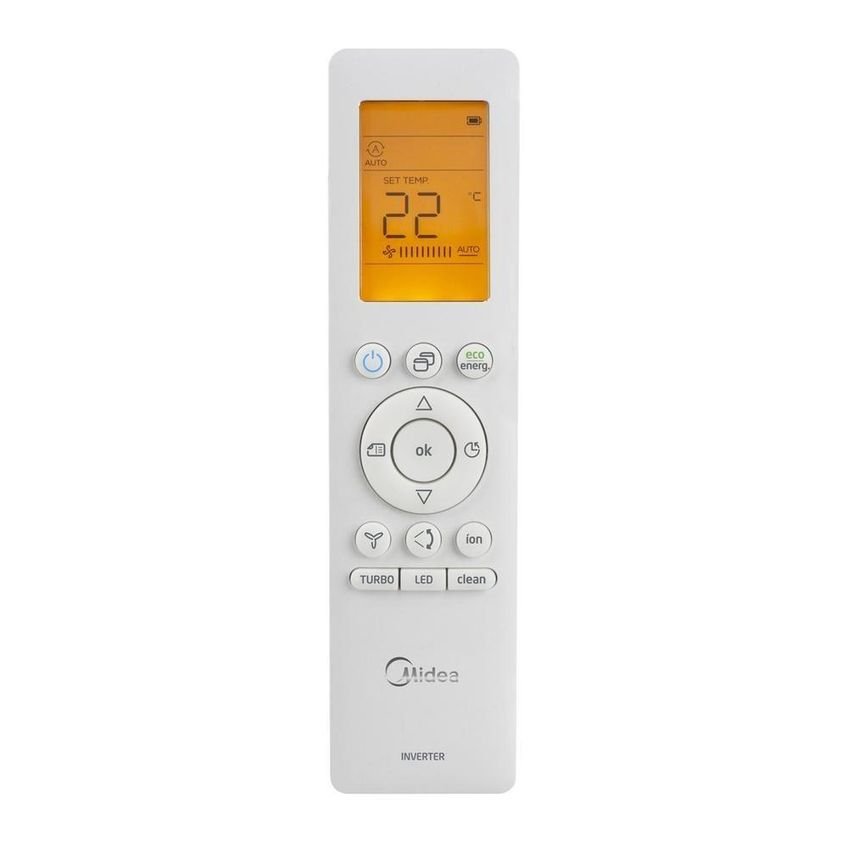 Ar Condicionado Split Hi Wall Midea Xtreme Save Connect Inverter 24000 BTUs Quente Frio 220V Preto - imagem 3