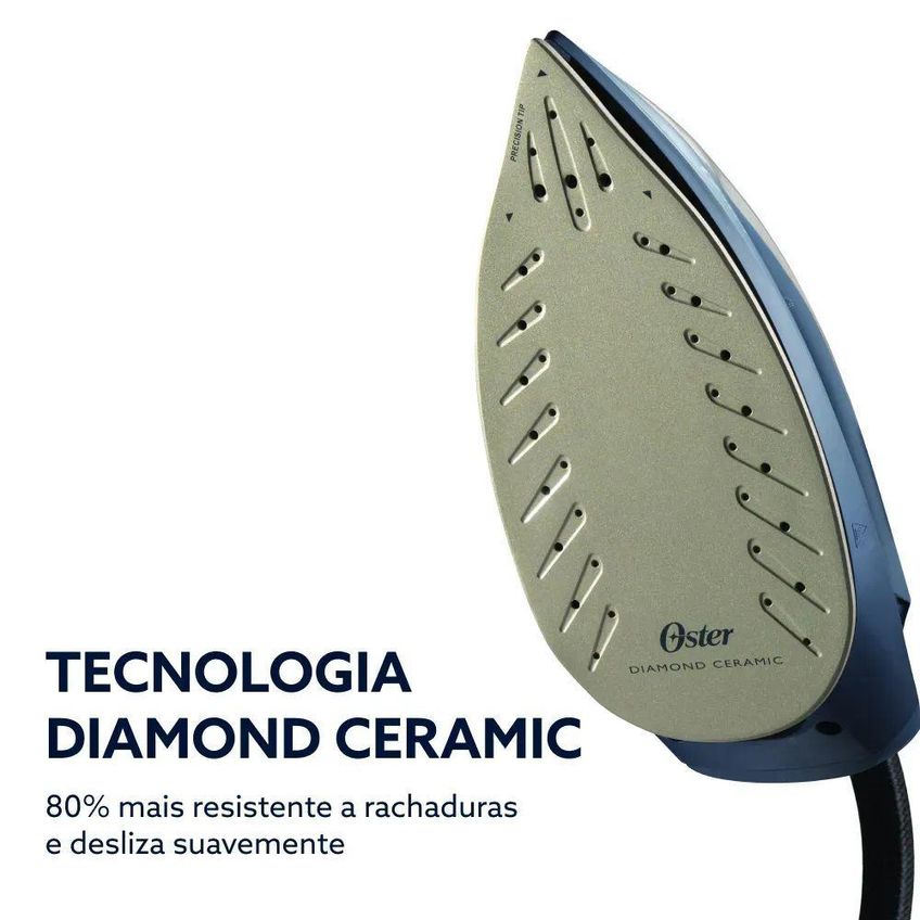 Ferro De Passar Oster Steam Generator Diamond Ceramic 1,5l 2200w 220v - imagem 4