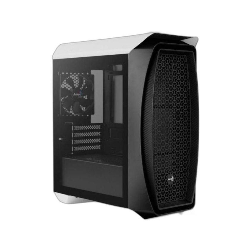 Gabinete Gamer Mini Tower Aero One Mini Micro Atx Mini Itx Lateral Vidro Temperado Branco Aerocool - imagem 5