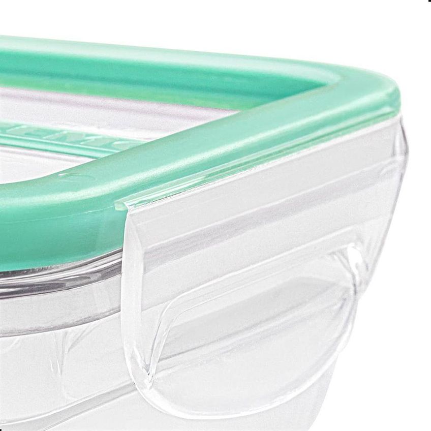 Conjunto De Potes Herméticos Freshy Com Trava Para Freezer Verde Sanremo 2 Potes - imagem 5