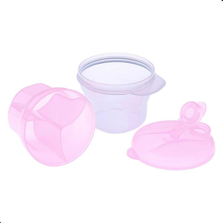 Copo Dosador Para Leite Em Pó 240g Uso Prático Rosa Pimpolho Único - imagem 3