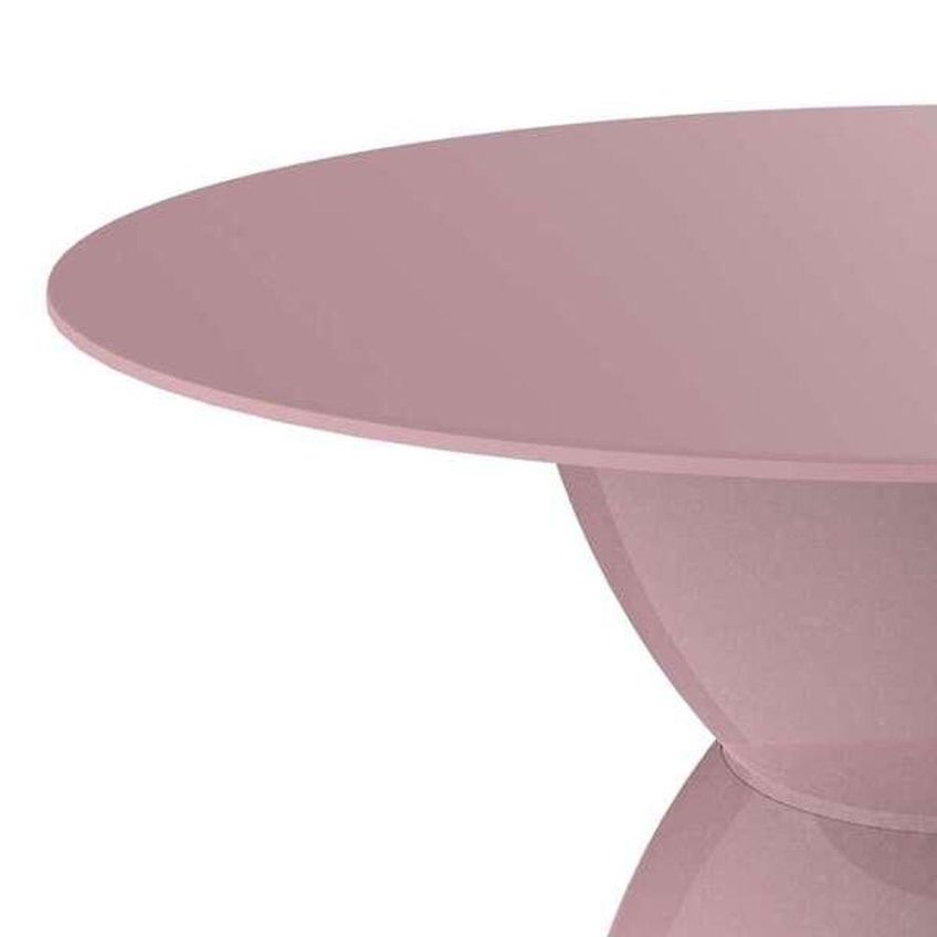 Mesa Lateral Hydro Redonda Plástico 60cm Calla Rose Rosa I'm In Home - imagem 3