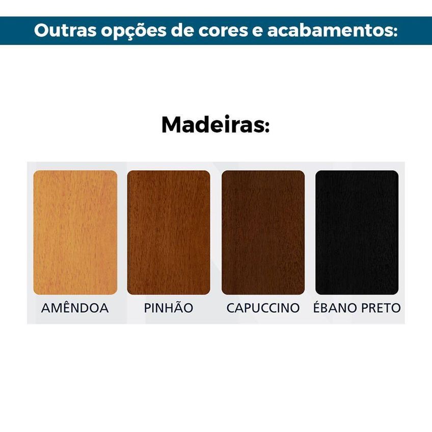 Poltrona Atins Encosto Estofado Tecido Papel Confortável Branco Madeira Tauari Amêndoa Nacional - imagem 3