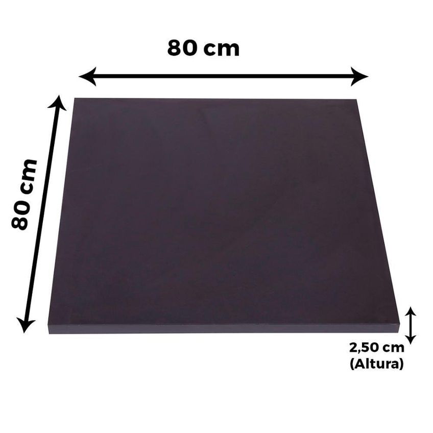 Mesa De Jantar Pisa Beta 2 Lugares Redonda Tampo Mdp 80cm Branco Fratini - imagem 4