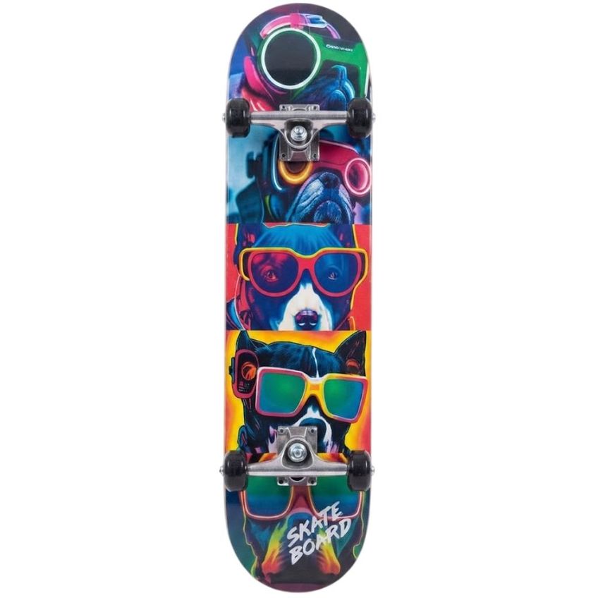 Skate Montado Iniciante Semi Profissional Dogs - imagem 3