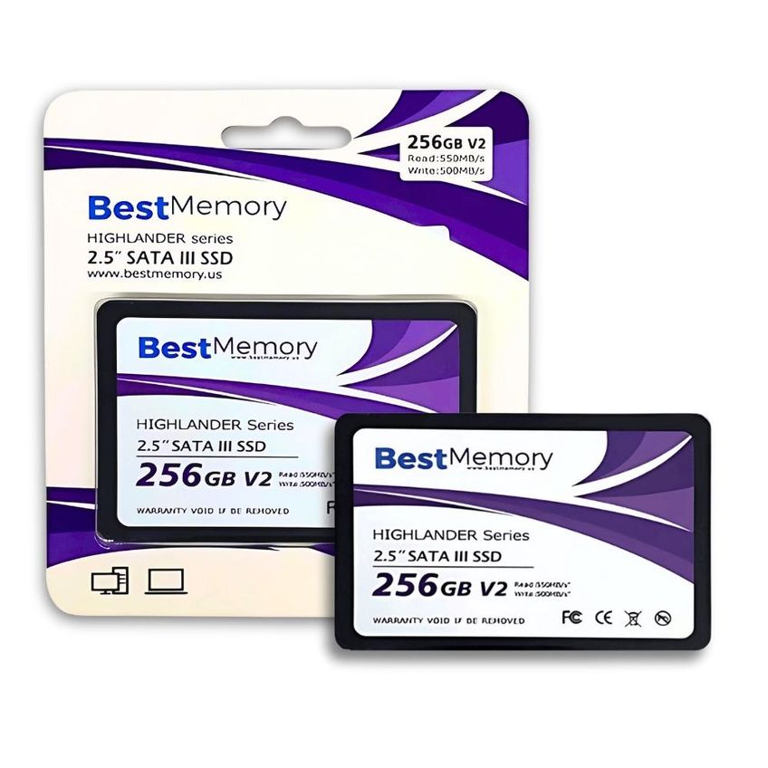 SSD 256GB SATA III 2.5" 550MB/s Best Memory Highlander V2 - imagem 2