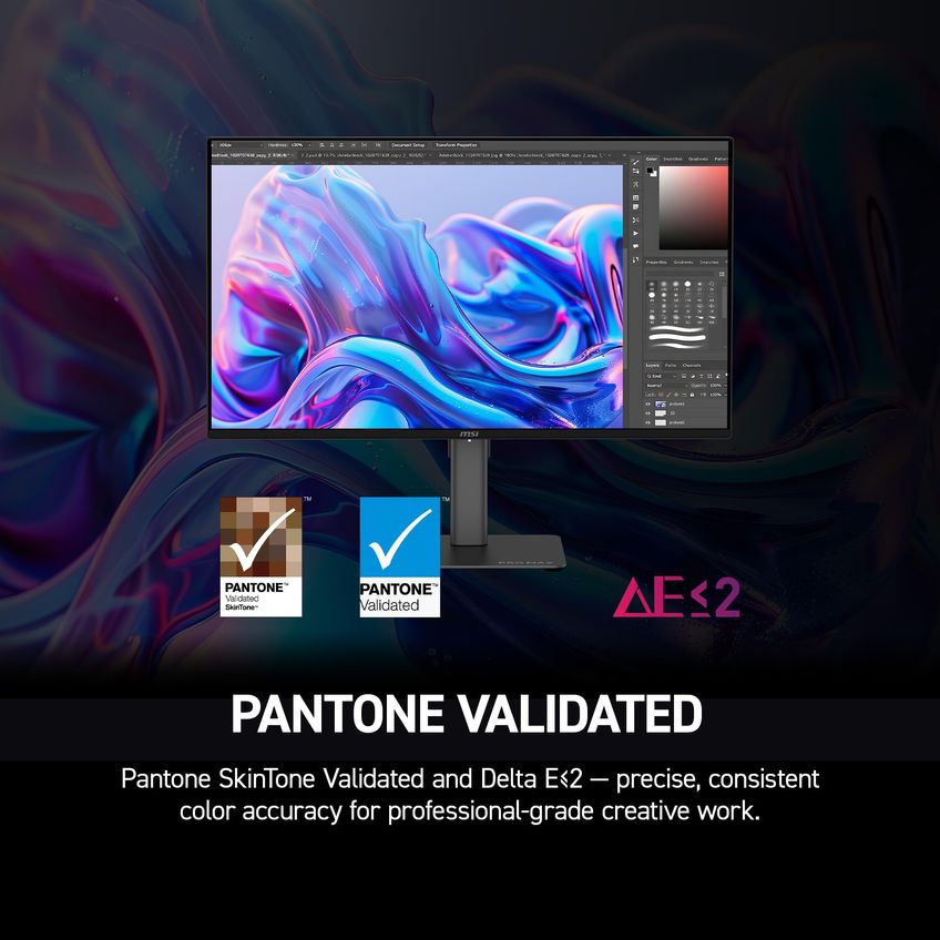 Monitor MSI PRO MAX 27" 2560x1440 QD OLED 144Hz - imagem 3