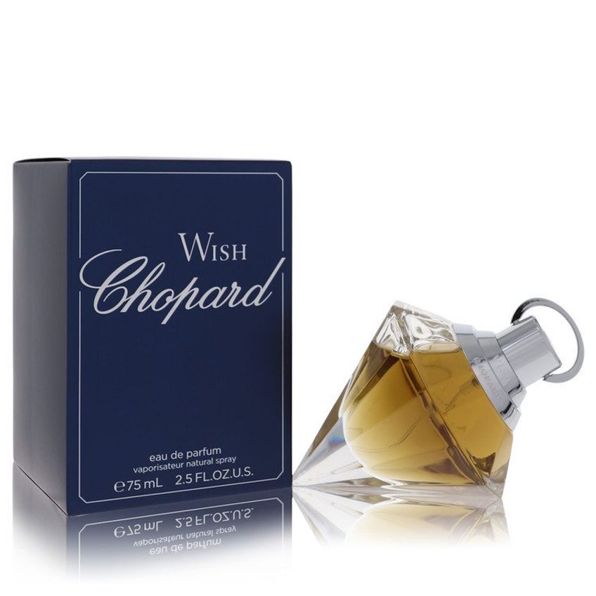 Mini Eau De Parfum (EDP) Spray Chopard Wish 3ml Feminino Oriental Amadeirado - imagem 2