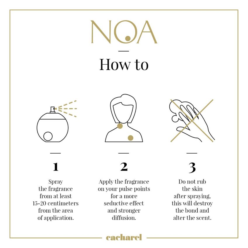 Perfume Cacharel Noa Eau De Toilette 100ml Para Mulheres - imagem 3
