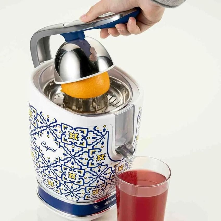 Espremedor De Frutas Ariete Capri Elétrico Em Aço Inox 220v 00c04130carbr - imagem 3