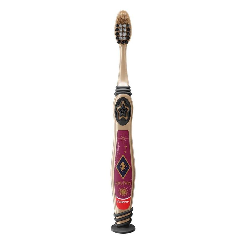 Escova Dental Colgate Infantil Ultramacia Harry Potter Com Ventosas 4 Unidades - imagem 3