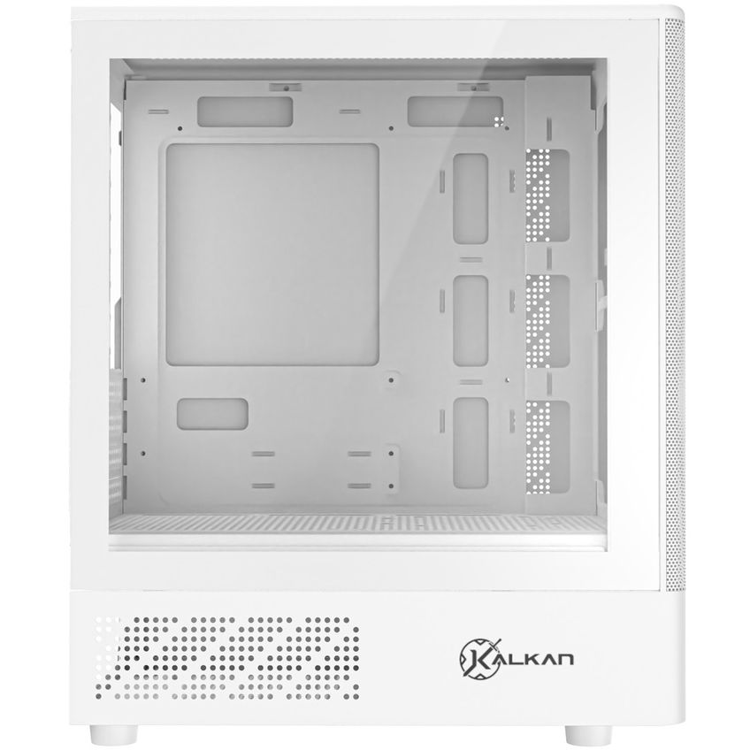Gabinete Gamer Kalkan Avalon Pro V2 Micro Atx Mesh S/fan Usb 3.0 Branco Klk00075 - imagem 4