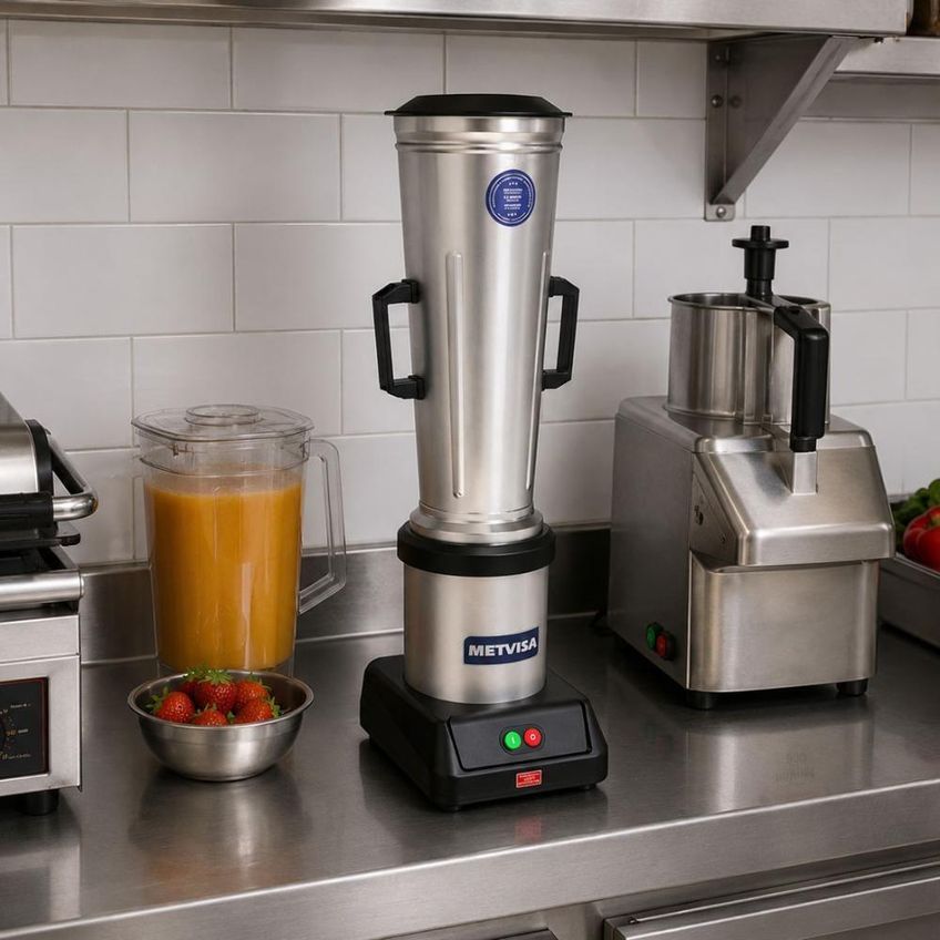 Liquidificador Comercial Lqi.10m Max 3400 Rpm Baixa Rotação 10l Cinza Metvisa - imagem 4