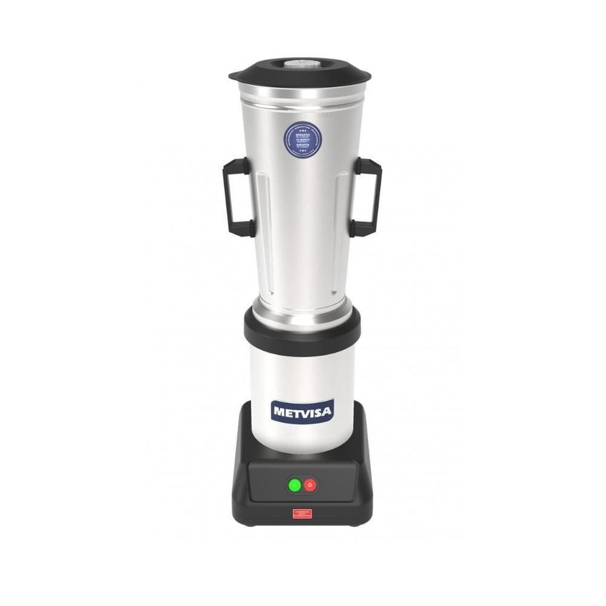 Liquidificador Comercial LQI.8 Baixa Rotação 3500 RPM 8L Prata Metvisa - imagem 2