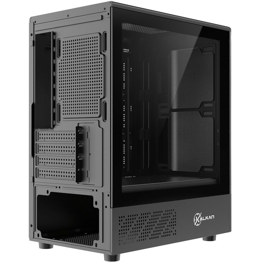 Gabinete Gamer Kalkan Avalon Pro V2 S/fan Micro Atx Usb 3.0 Preto - Klk00074 - imagem 2