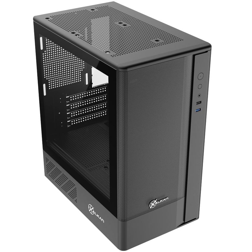 Gabinete Gamer Kalkan Avalon Pro V2 S/fan Micro Atx Usb 3.0 Preto - Klk00074 - imagem 4