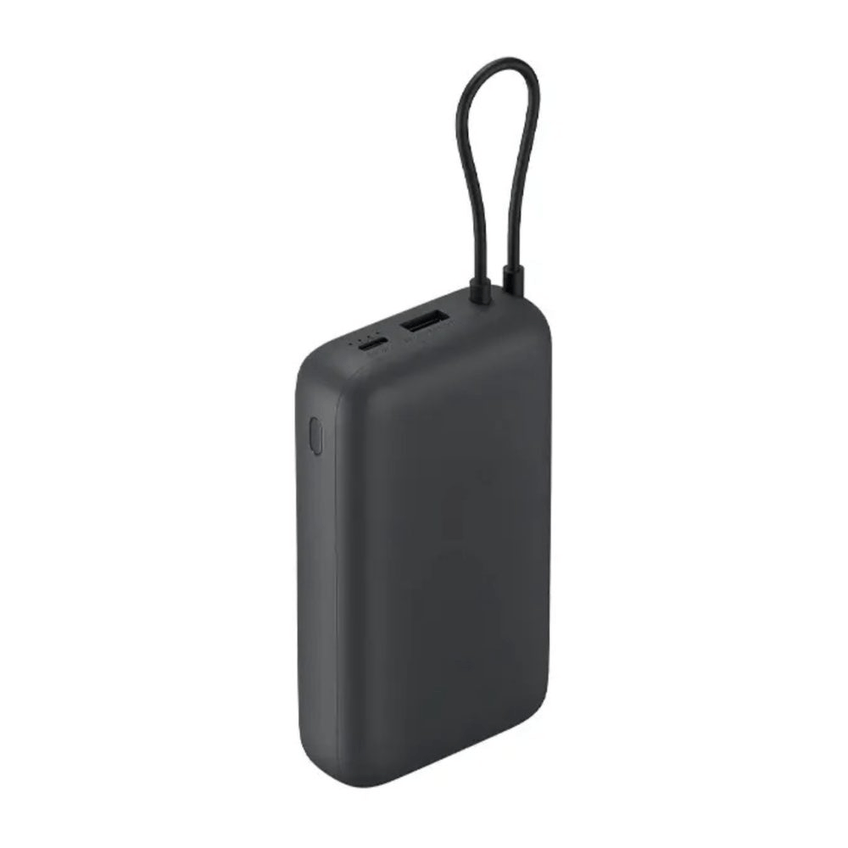 Power Bank Xiaomi 20000mah 22.5w USB-C Dual USB-A Com Cabo Preto PB2020MI - imagem 3