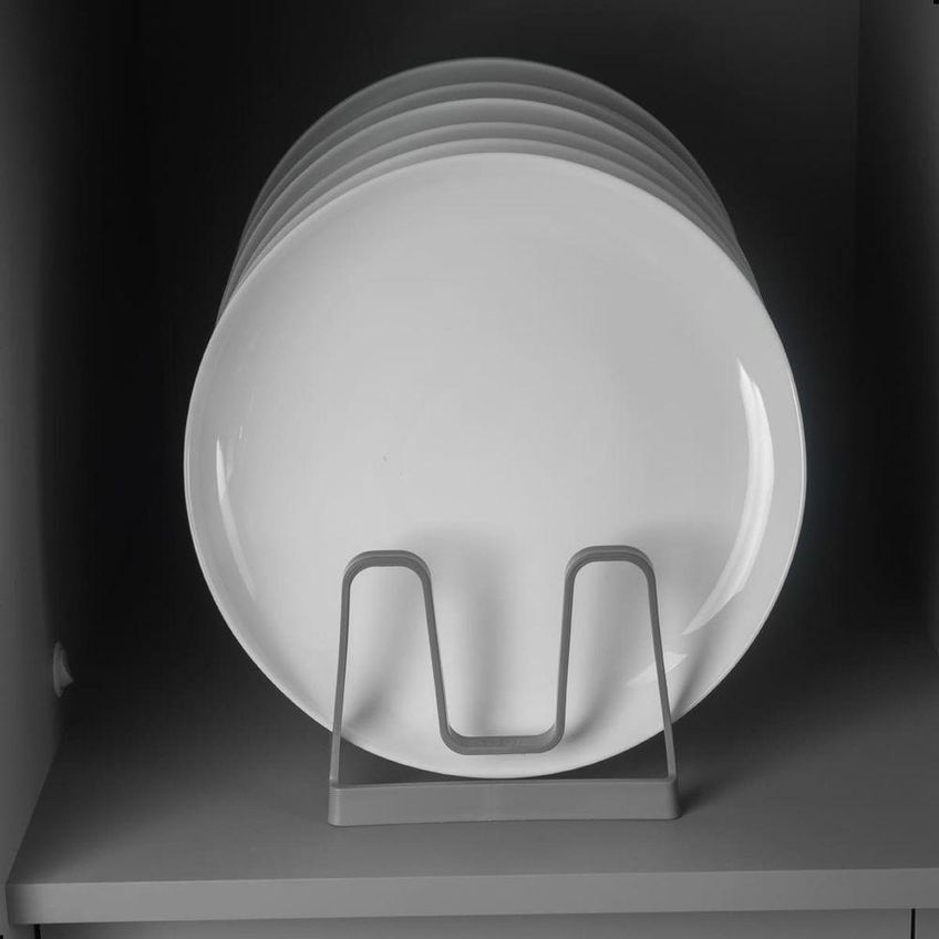Organizador De Tampas De Panela E Pratos Level Multiuso Cozinha Marrom Ou - imagem 3