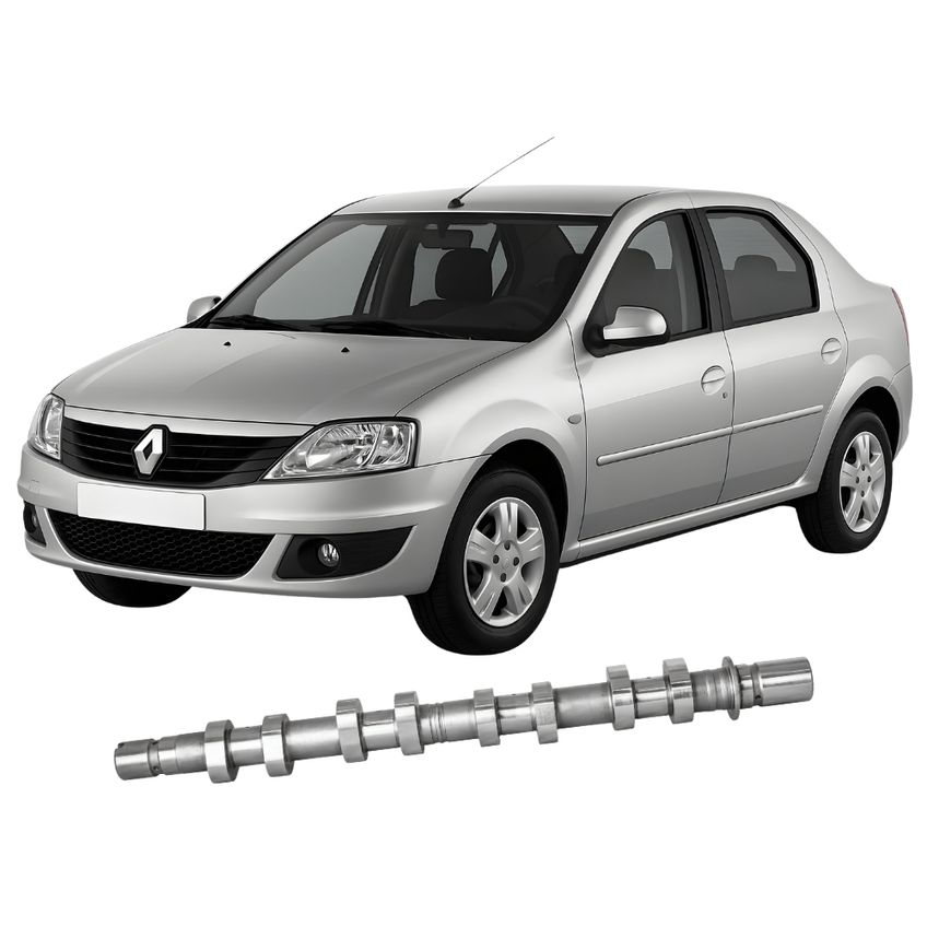 Eixo Comando Admissão Livina Duster Sandero Logan 1.6 K4M Flex - imagem 5