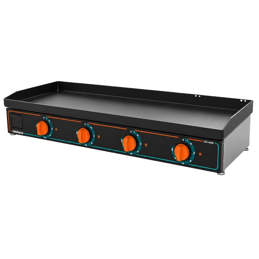 Chapa Bifeteira Profissional Deguste Luxo 6,35mm Elétrica 140cm Ce140n New 220v Venâncio 78421 - imagem 3