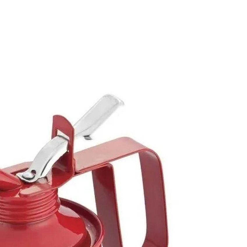 Almotolia Metálica Com Bico Flexível Para Lubrificação Precisa 125ml Worker - imagem 3