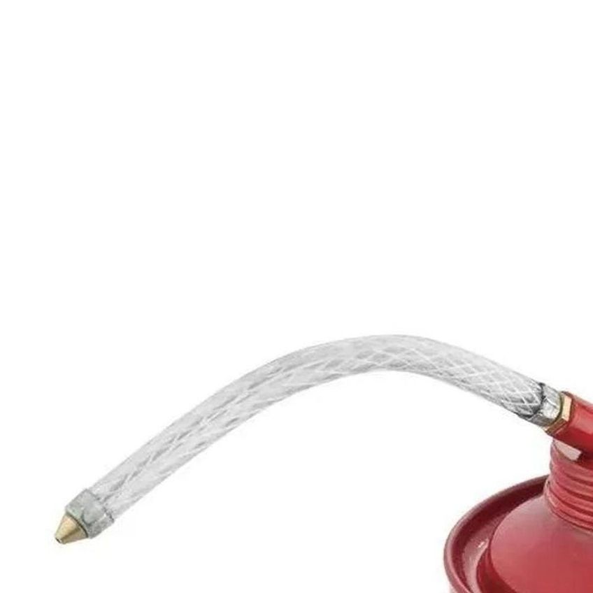 Almotolia Metálica Com Bico Flexível Para Lubrificação Precisa 125ml Worker - imagem 4