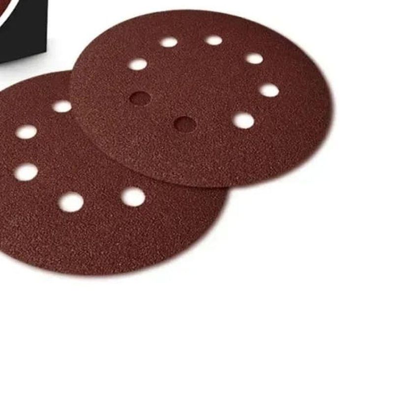 Disco De Lixa 909246 Acabamento Fino Grão 180 Papel Abrasivo 10 Peças Wbr - imagem 3