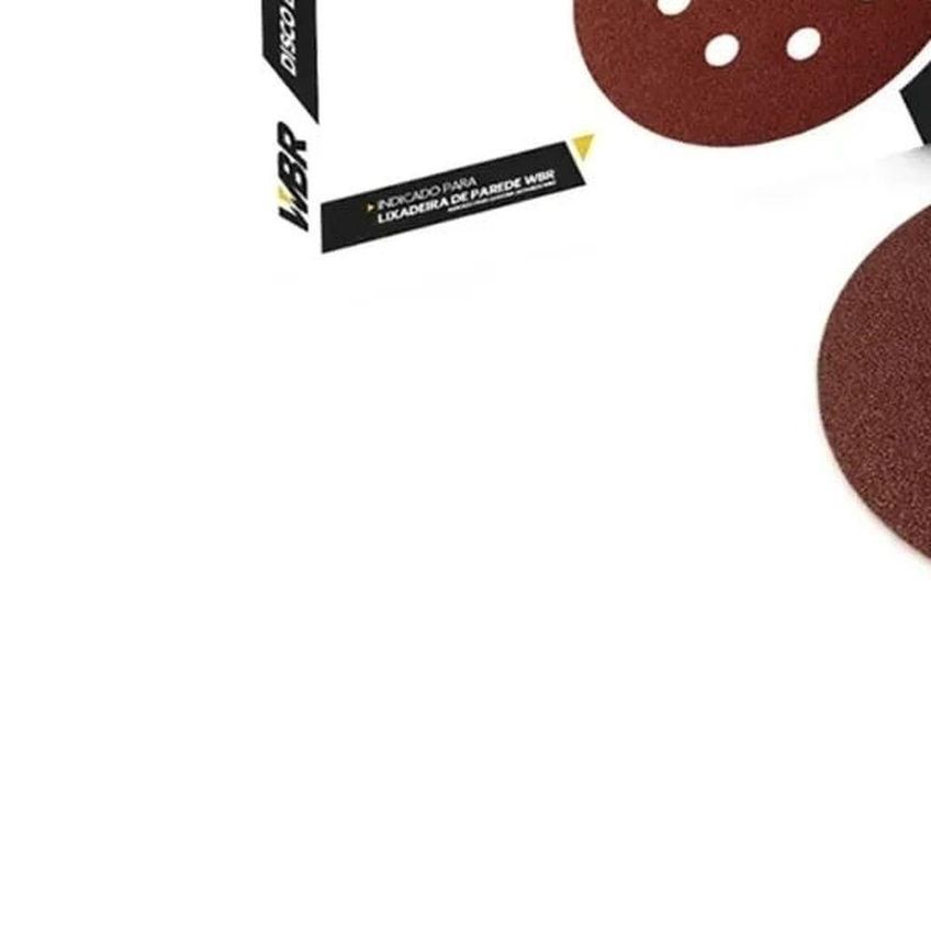 Disco De Lixa 909246 Acabamento Fino Grão 180 Papel Abrasivo 10 Peças Wbr - imagem 4