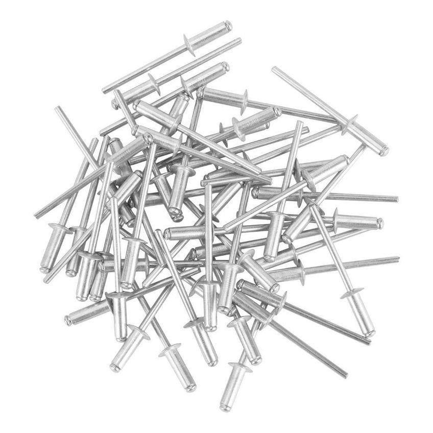 Rebite De Repuxo 406409 Fixação De Chapas Metálicas Alumínio Mtx 50 Peças - imagem 3