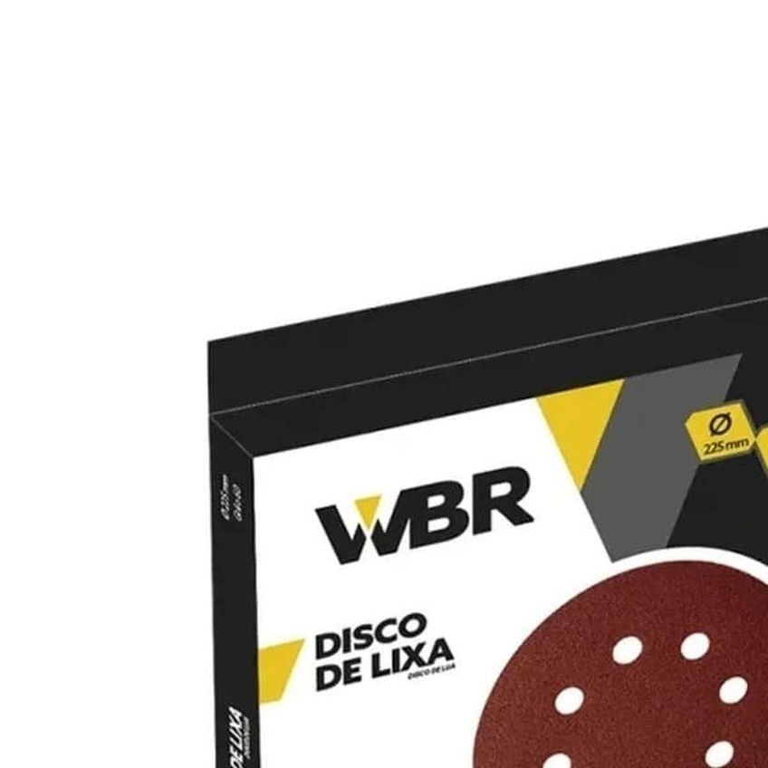 Disco De Lixa 909246 Acabamento Fino Grão 180 Papel Abrasivo 10 Peças Wbr - imagem 5
