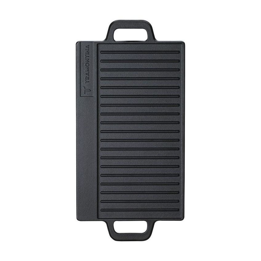 Chapa Retangular Fargo Selar Carnes Ferro Fundido Pre Seasoned Tramontina 2,3l - imagem 4
