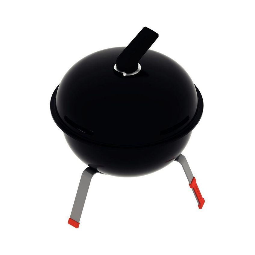 Churrasqueira A Carvão Portátil Aço Inox Com Tampa Tramontina TCP-320L Inox - imagem 5