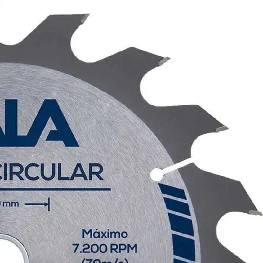 Serra Circular 350mmx36dtsx30mm Corte Preciso Madeira 36 Dentes Aço Carbono Kala - imagem 5