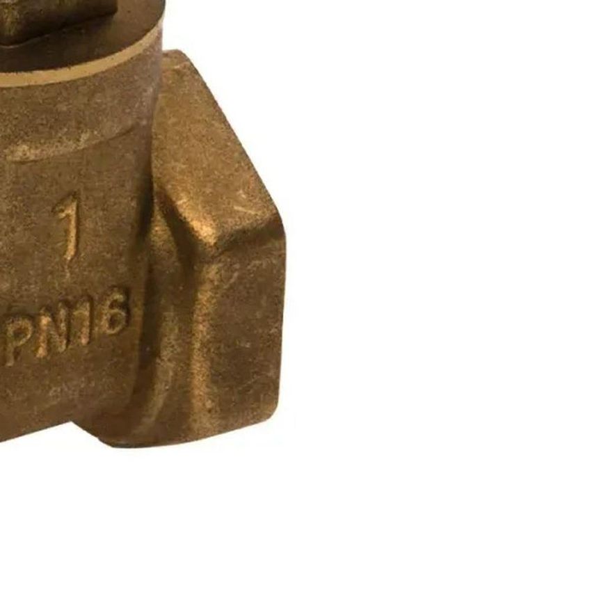 Registro De Gaveta 1 Polegada Controle De Fluxo Zamac Bruto Alta Resistencia Mecanica Kala - imagem 4